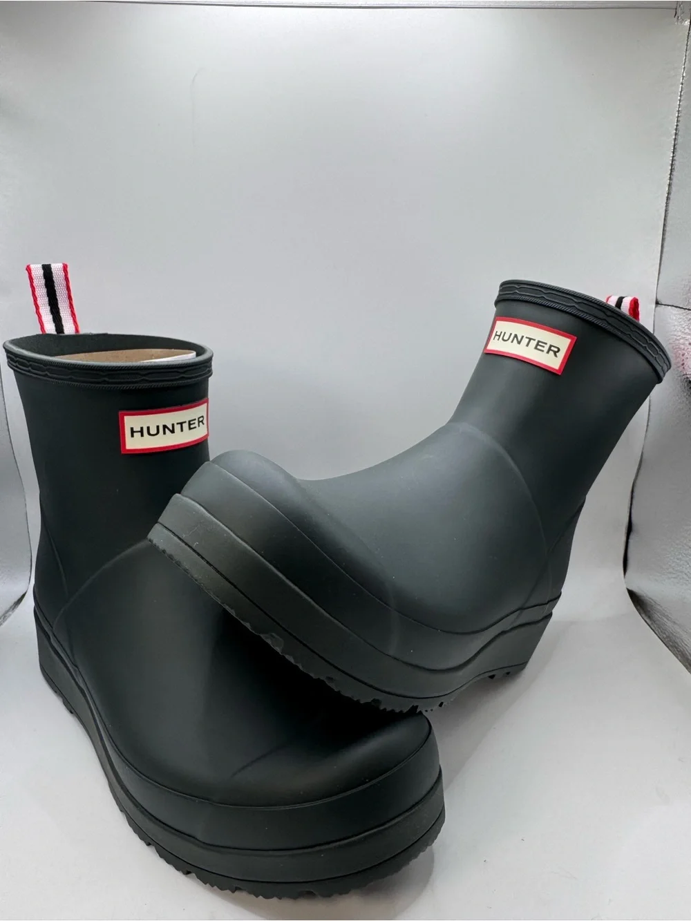 Hunter women Short Rain Boots - Black
